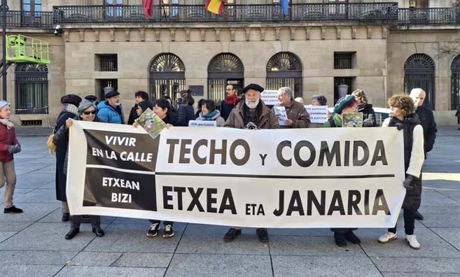 Colectivos sociales advierten de que hay 200 personas durmiendo en la calle en plena ola de frío