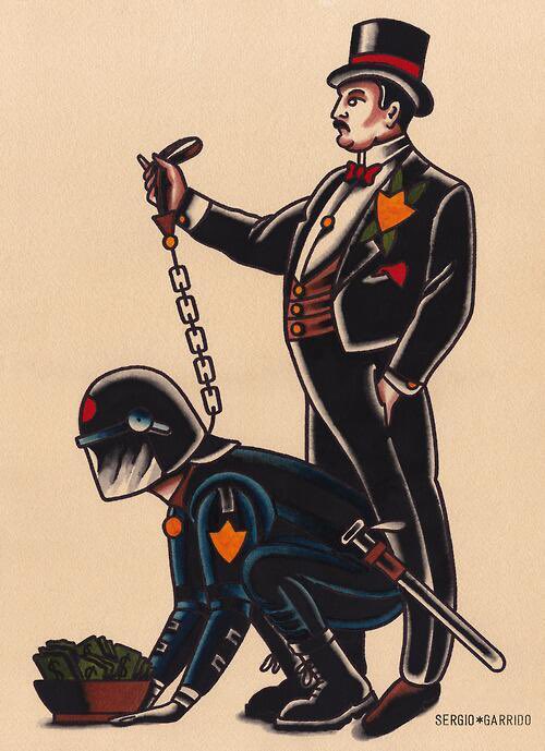 Policia-a-la-orden-del-capitalismo-usurero-y-fascista